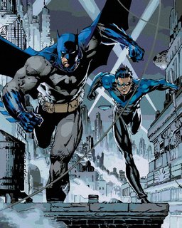 Festeni a számok Batman és Nightwing-1