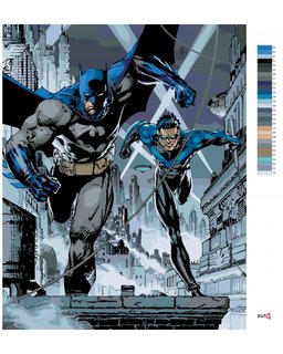 Festeni a számok Batman és Nightwing-3