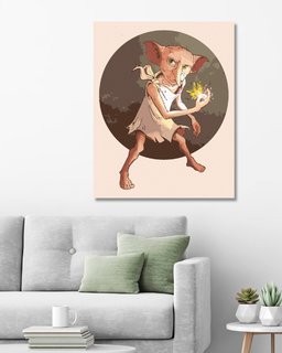 Festés a számok alapján Dobby (Harry Potter)-2