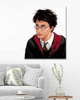 Festés a számok alapján Harry Potter portré-2