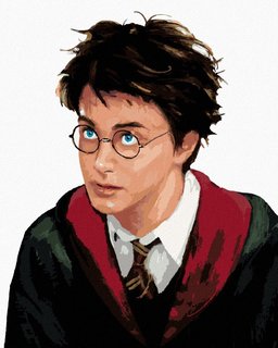 Festés a számok alapján Harry Potter portré-1