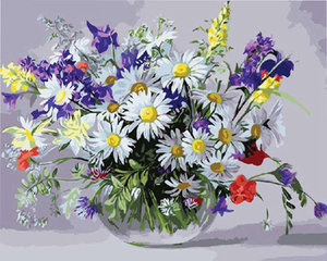 Festmény a számok szerint Meadow Bouquet 40x50 cm-1