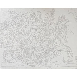 Festmény a számok szerint Meadow Bouquet 40x50 cm-2