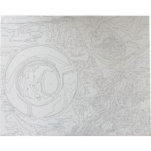 Painting by numbers Reggeli kávé 40 x 50 cm-2
