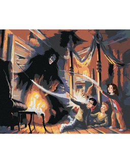 Festés a számok alapján Sirius Black első találkozása (Harry Potter)-1