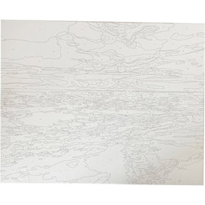 Festmény a számok szerint Sunset 40 x 50 cm-2