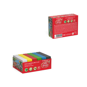 Puha gyurma Aloe Verával, 6 alapszín-4