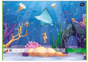 A3 rajztömb, 20 lap, 80 g, 2. motívum-2