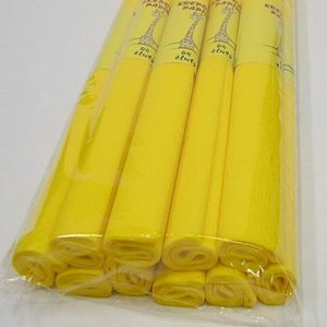 Krepp papír sárga-1