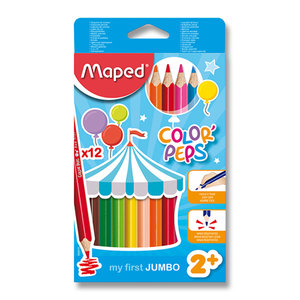 Színes ceruza Color´Peps Jumbo, 12 színben-1