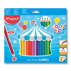 Színes ceruza Color´Peps Jumbo, 24 színben-1