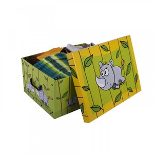 Tároló box Animals savana rinoceronte midi-2