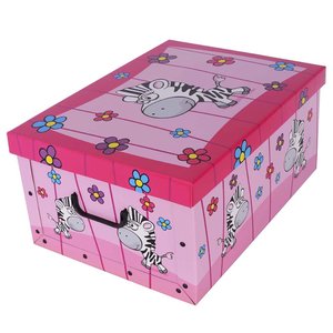 Tároló doboz Animals savana zebra midi-1