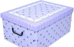 Tároló doboz, lila-1