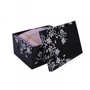 Tároló box Fiori Barocchi nero midi-2