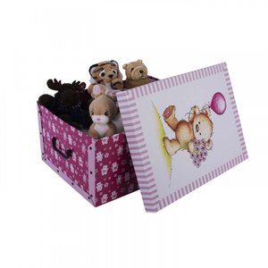 Tároló doboz Orsacchiotto rosa midi-2