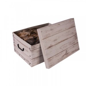 Úložný box Wood white midi-2