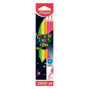 Színes ceruza Color´Peps Fluo , 6 színben-7