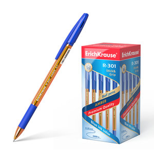 Golyóstoll R-301 Amber Stick&Grip 0.7-1