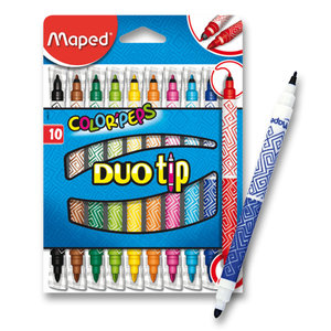 Fixy Color´ Peps Duo Tipp, 10 színben-1