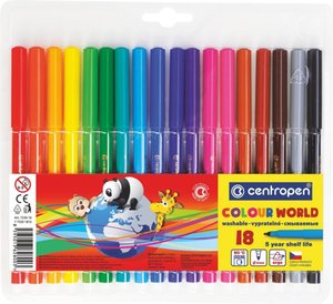 Filctollak Colour world, 18 szín-1