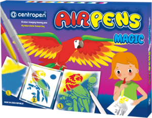 Fújható filctollak Magic, 8+3-1