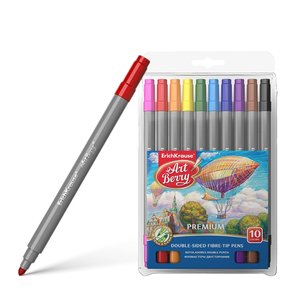 Kétoldalas filctollak, 10 db-1