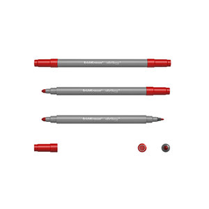 Kétoldalas filctollak, 10 db-3