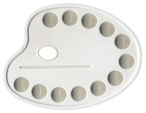 Fehér műanyag paletta-1 Fehér műanyag paletta-1