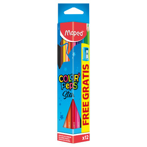 Színes ceruza  Color´Peps, 12 színben-1