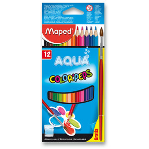 Színes ceruza Color' Peps Aqua, 12 színben-1
