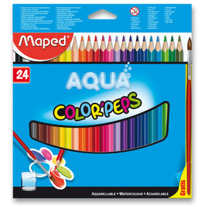 Színes ceruza Color´Peps Aqua , 24 színben-1