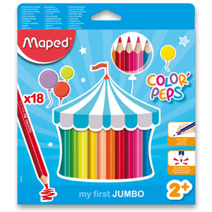 Színes ceruza Color´Peps Jumbo, 18 színben-1