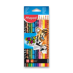 Színes ceruza Color' Peps Animals , 12 színben-2