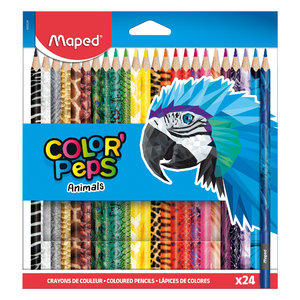Színes ceruza Color' Peps Animals, 24 színben-1