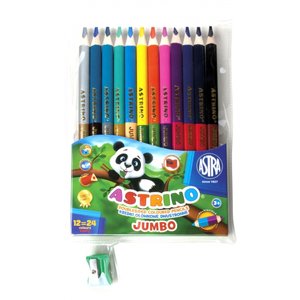 Jumbo Duo színes ceruzák, 12 db-1