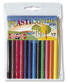 Színes ceruzák Plasticolor, 12 színben-1 Színes ceruzák Plasticolor, 12 színben-1