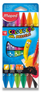 Viaszkréták Color´ Peps Oil, 12 színben-1