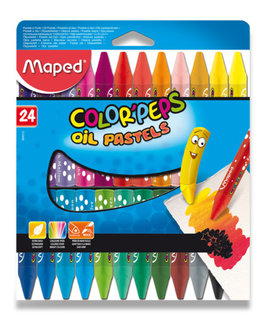 Viaszkréták Color´ Peps Oil, 24 színben-1