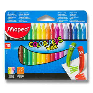 Viaszkréták Color´Peps Wax, 18 színben-1