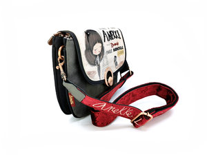 Crossbody válltáska ,Couture fedéllel-2