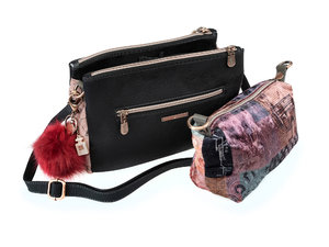 Crossbody válltáska ,Couture tokkal-4