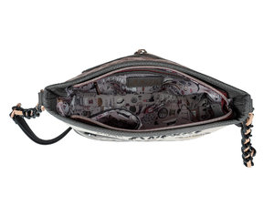 Crossbody válltáska ,Couture lánccal-4