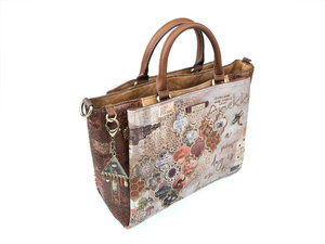 Dizájnos kézitáska arabeszk motívummal,Egypt-2