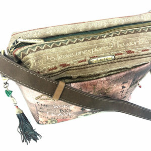  Négyszögletű válltáska, Explorer-15