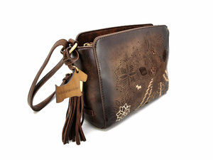 Barna crossbody kézitáska-2