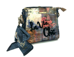 La Vie Chic Couture kézitáska, bársony-1