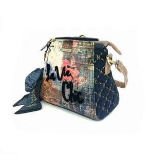 La Vie Chic Couture kézitáska, bársony-5