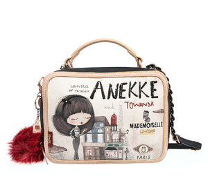 Kézitáska két  cipzárral, Couture-1