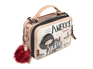 Kézitáska két  cipzárral, Couture-2